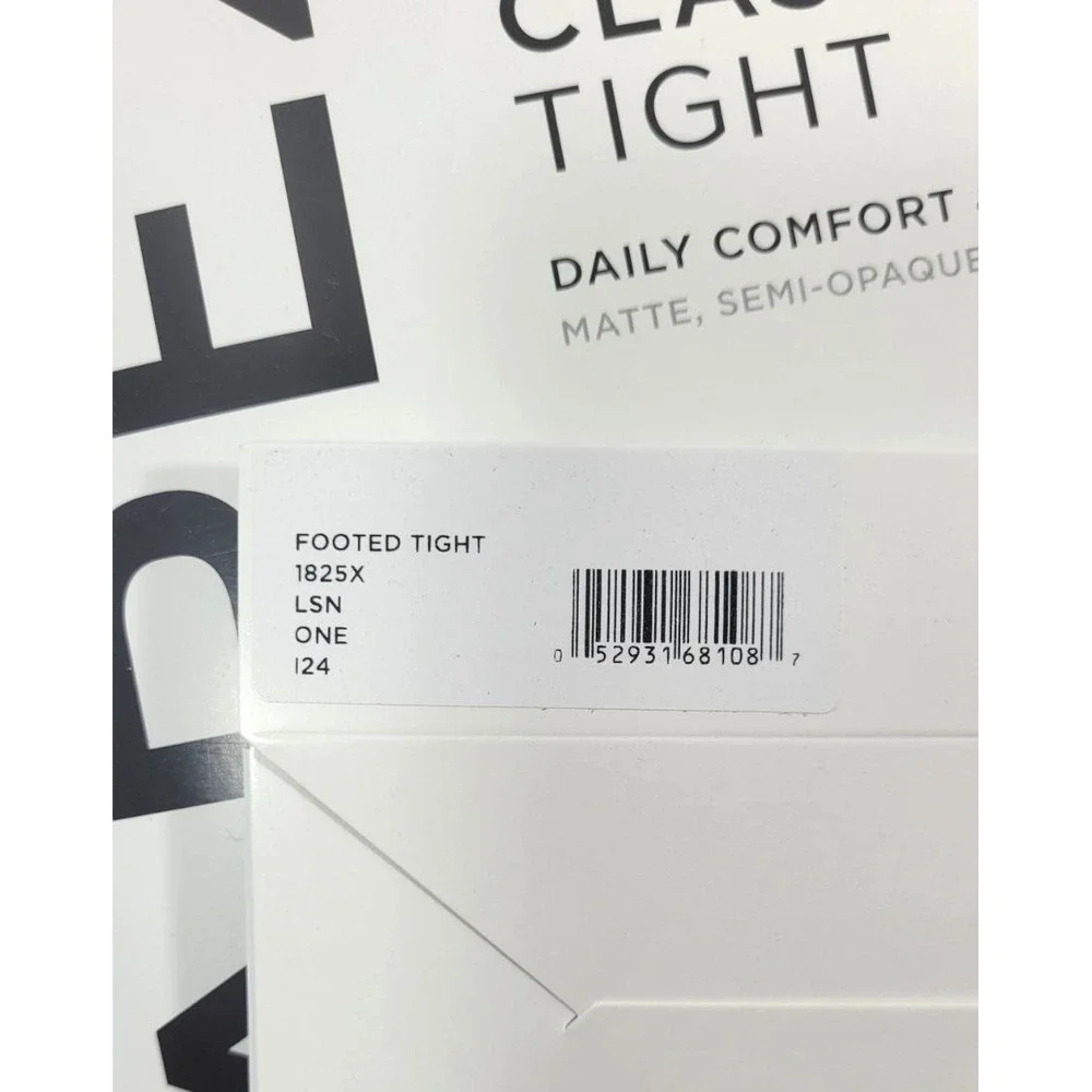 4 Pairs Capezio Classic Footed Tights Matte Semi-Opaque - Lt Sun - Toddler 1825X